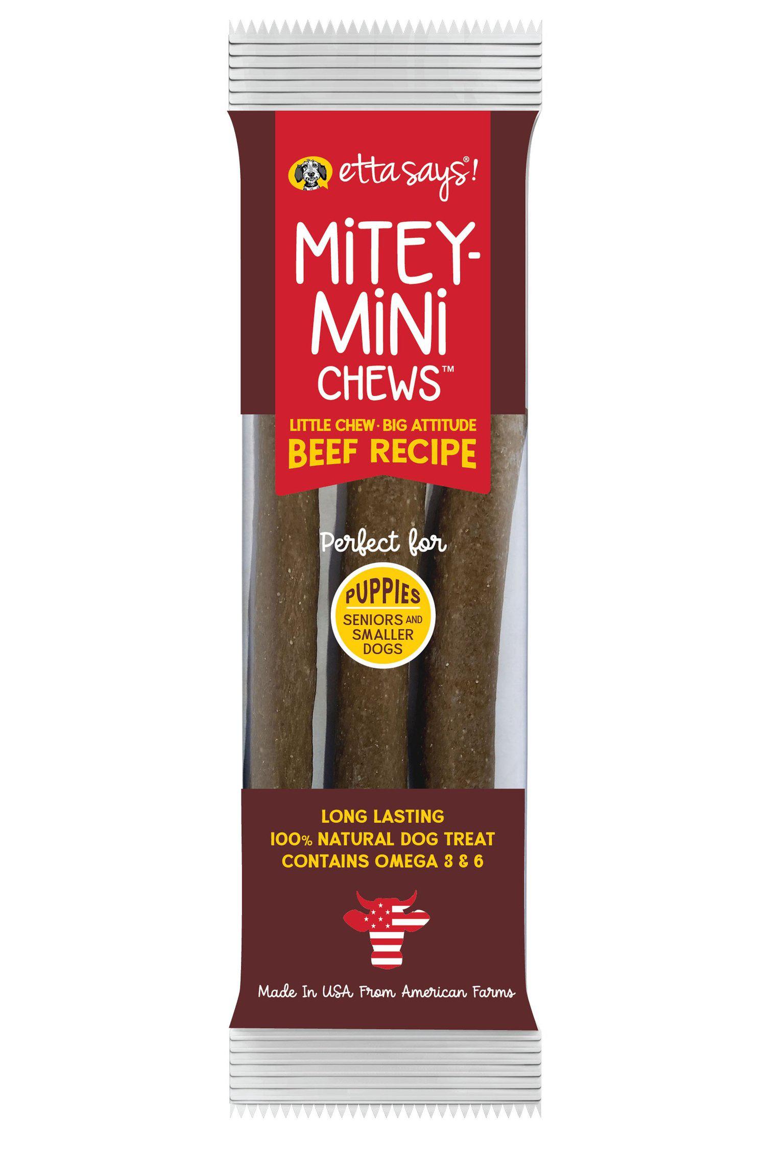 Etta Says! Mitey Mini Beef Chews